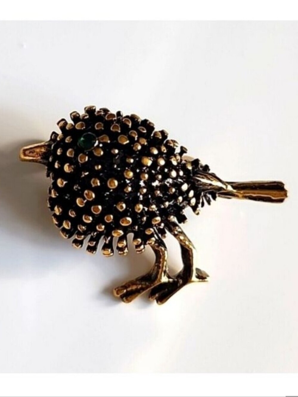 BIRD Brooch timeless Bronze